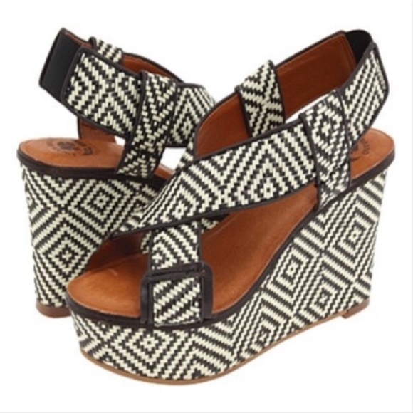 Lucky Brand Shoes - Lucky Brand Woven Koko Wedges 10 M